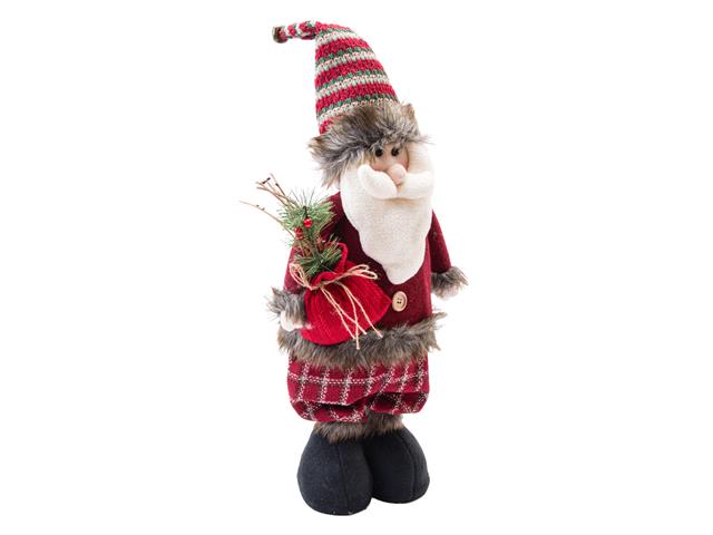 SANTA FIGURE WITH ADJUSTABLE LEGS (19"-28")